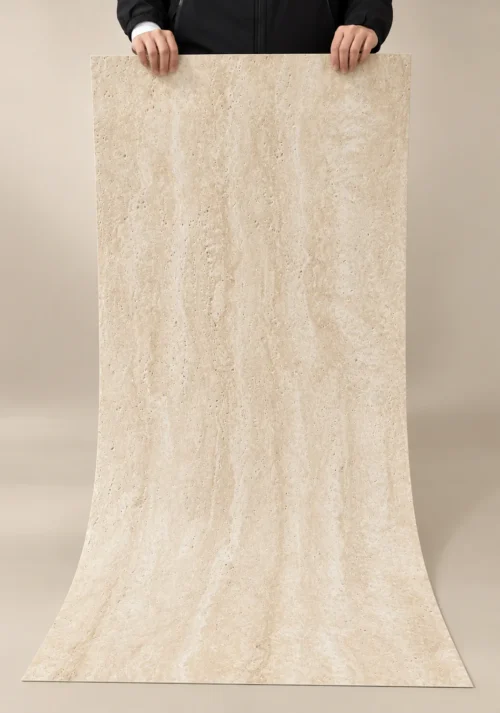 andes-cream-flexible-travertine-veneer 3D Toned Travertine