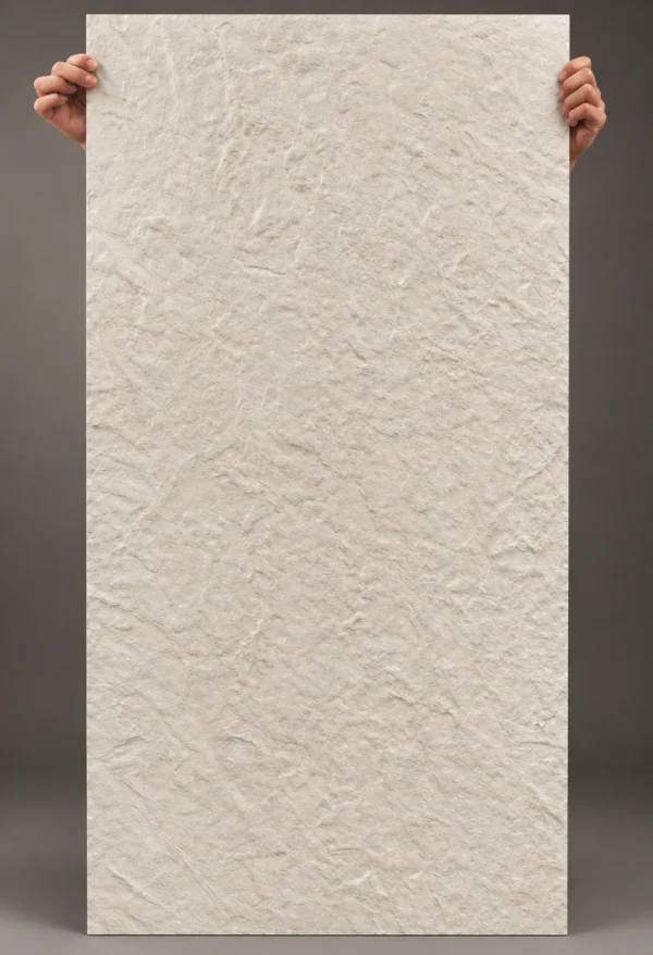 Ivory Star Moon Stone Texture Wall Veneer | YITA Ivory Star Moon Stone Texture wall veneer panel with soft warm tone and understated stone relief