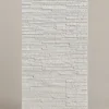 ivory-stream-flowing-stone-texture-full-panel Ivory Stream Flowing Stone Texture full flexible stone panel with layered horizontal relief and soft ivory finish