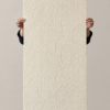 Ivory White Sintered Stone Texture | YITA Ivory White Sintered Stone Texture panel with fine gray veins and softly textured stone surface