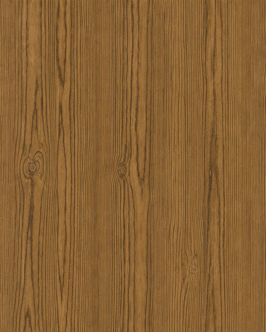 Warm brown wood grain surface with vertical lines and natural knots | YITA