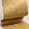 Aurum Drift Brushed Metal Flow Flexible Stone Panel | YITA Aurum Drift Brushed Metal Flow flexible stone panel with layered gold metallic tones and flowing brushed texture